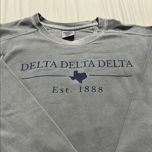 Comfort Colors Gray Crew Neck Sweater